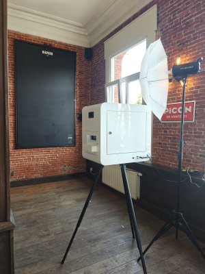 Photobooth in Bar Perron - Bedrijfsevenement Fiege