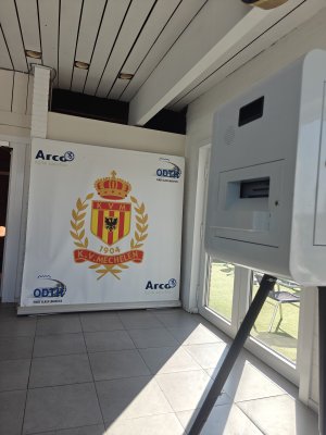 Photobooth op KV Mechelen jeugdacademie